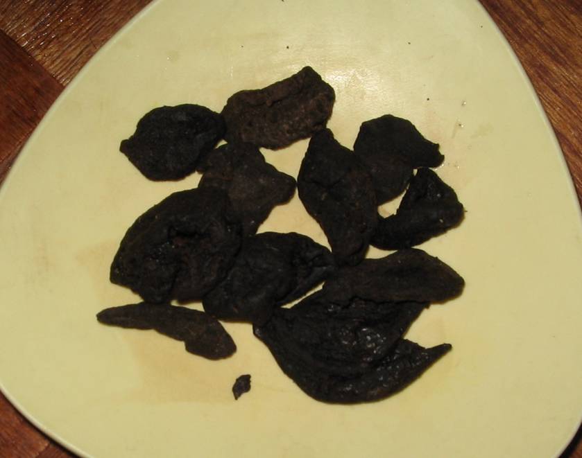 Dried kandis fruit